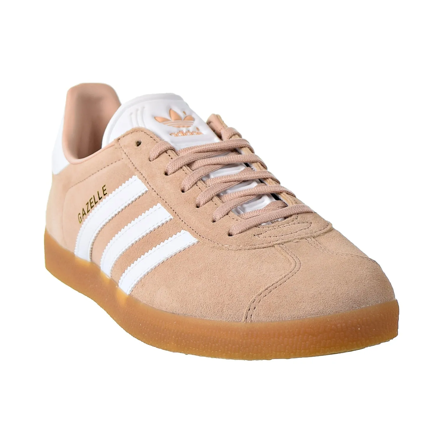 Adidas Gazelle Mens Shoes Ash Pearl/Cloud White/Gum