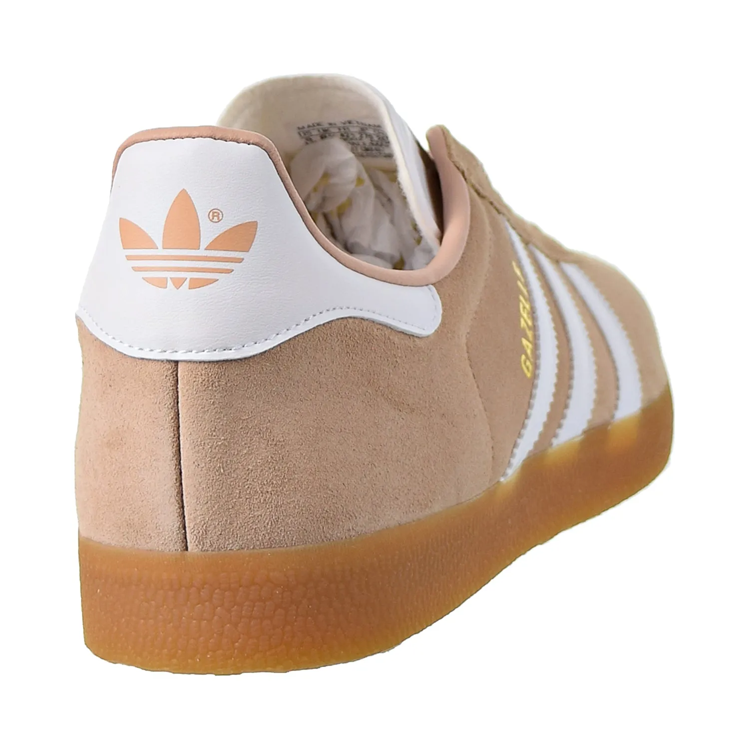 Adidas Gazelle Mens Shoes Ash Pearl/Cloud White/Gum
