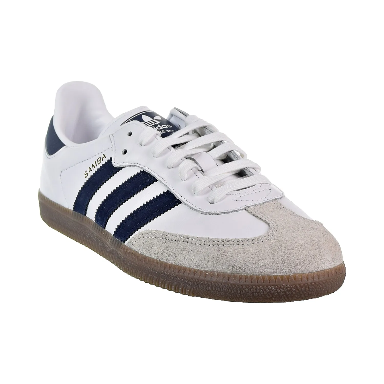 Adidas Samba OG Men's Shoes Cloud White-Collegiate Navy-Crystal White