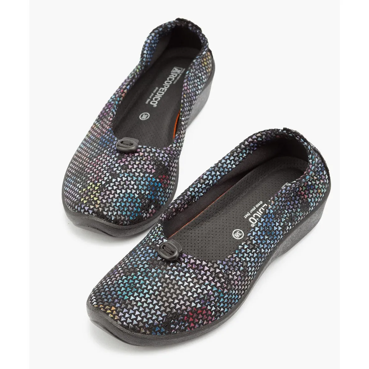 ARCOPEDICO  L14 Vitral - Black Multi
