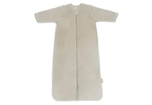 Baby Sleeping Bag with Removable Sleeves 90cm Velvet - Olive Green