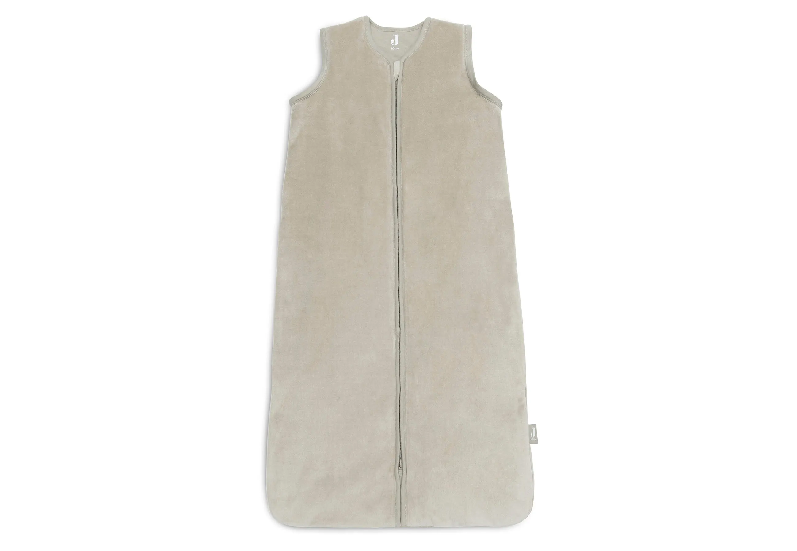 Baby Sleeping Bag with Removable Sleeves 90cm Velvet - Olive Green