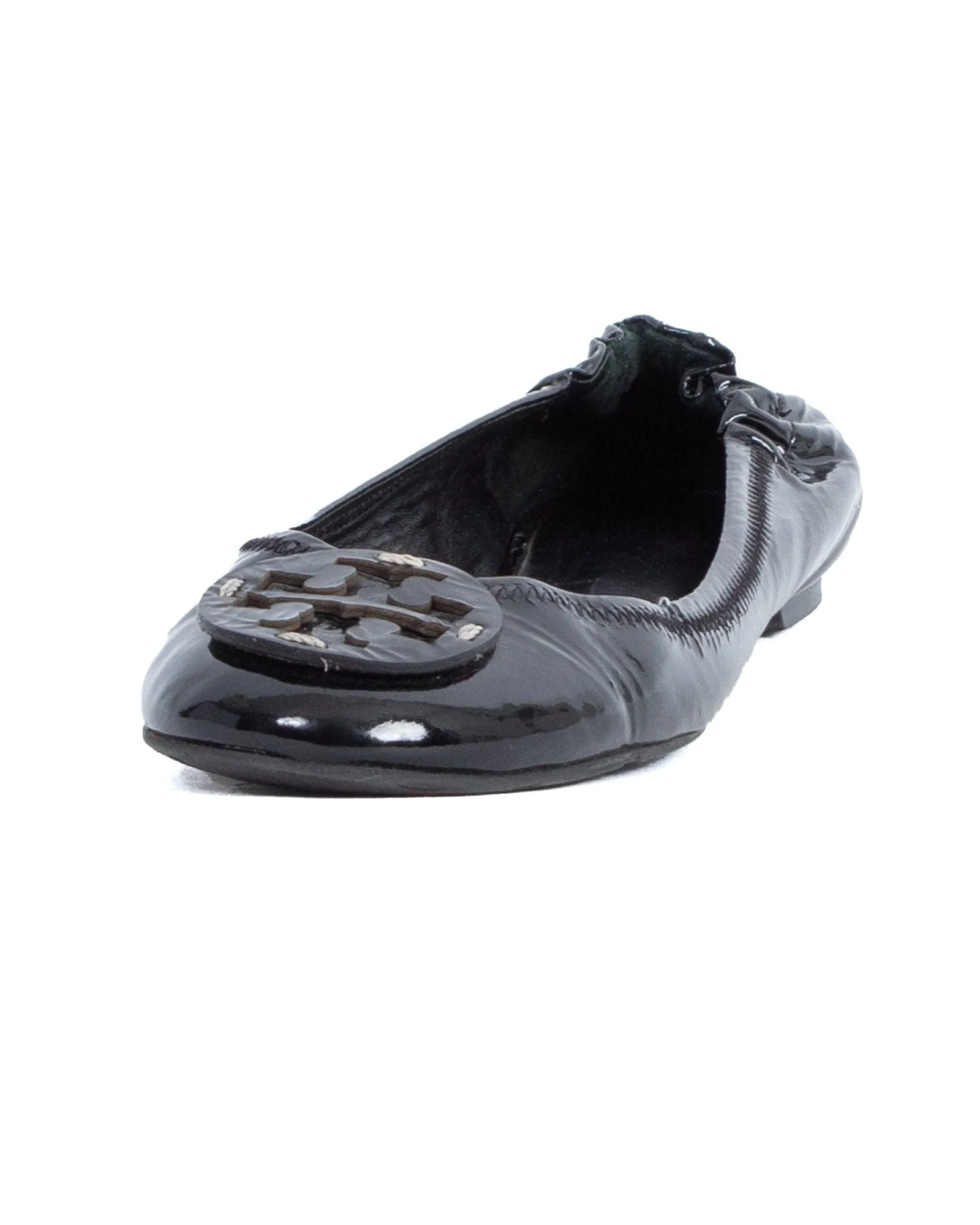Black Patent Leather Ballet Flats