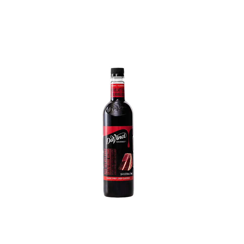 Classic Red Velvet Cake Syrup - 4 x 750 ml Plastic