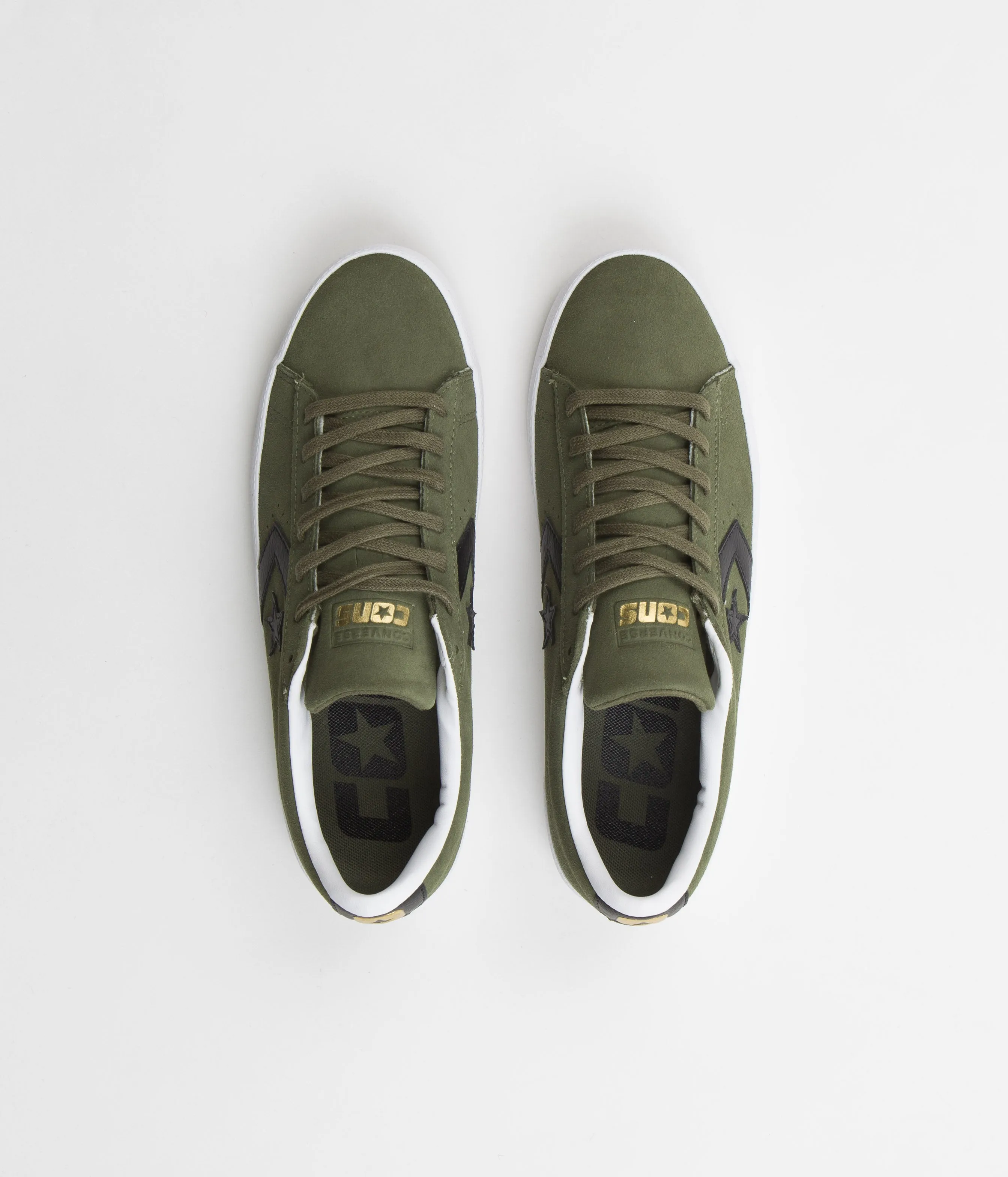 Converse Pro Leather Vulcanized Pro Ox Shoes - Utility / Black / White