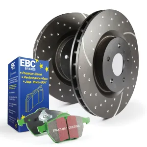 EBC Brakes S3KF1056 S3 Kits Greenstuff 6000 and GD Rotors Truck/SUV