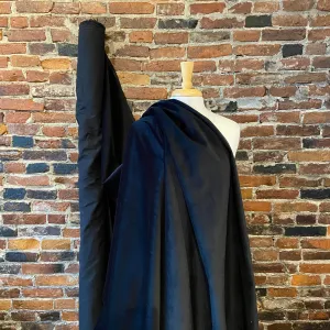 Eider Cotton Velvet in Black