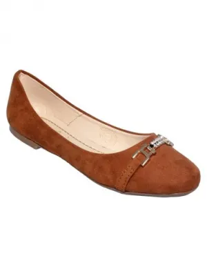 Flats De Moda Para Dama Marca Dubai Acabado Durazno Color Melle Estilo 0001Du5