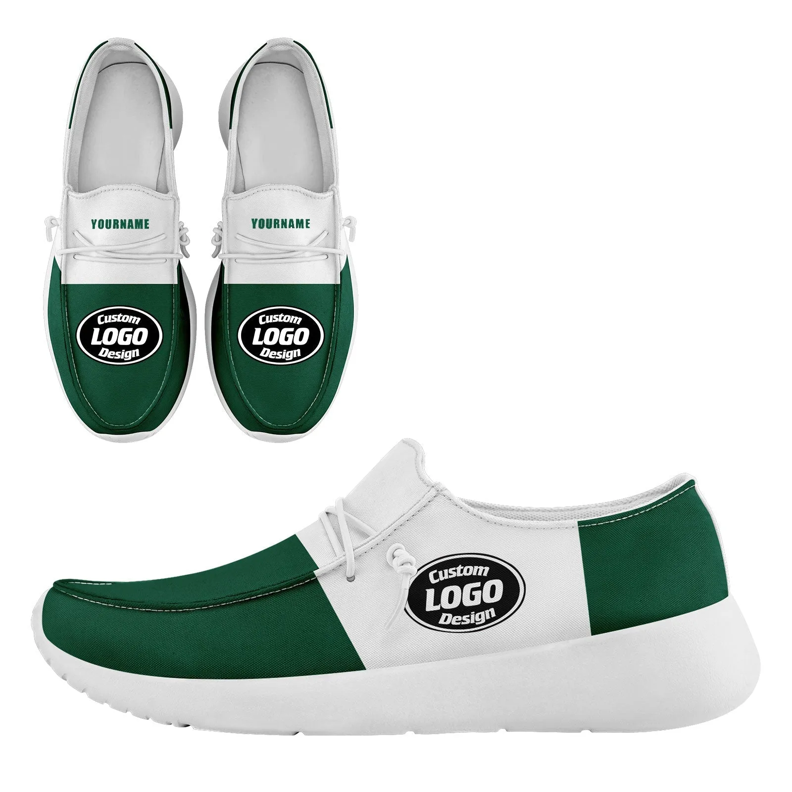 Gift Ideas,Custom Green White New York Jacket and Sports Shoes Combo Offer Personalized Combo ZH-D020294-28