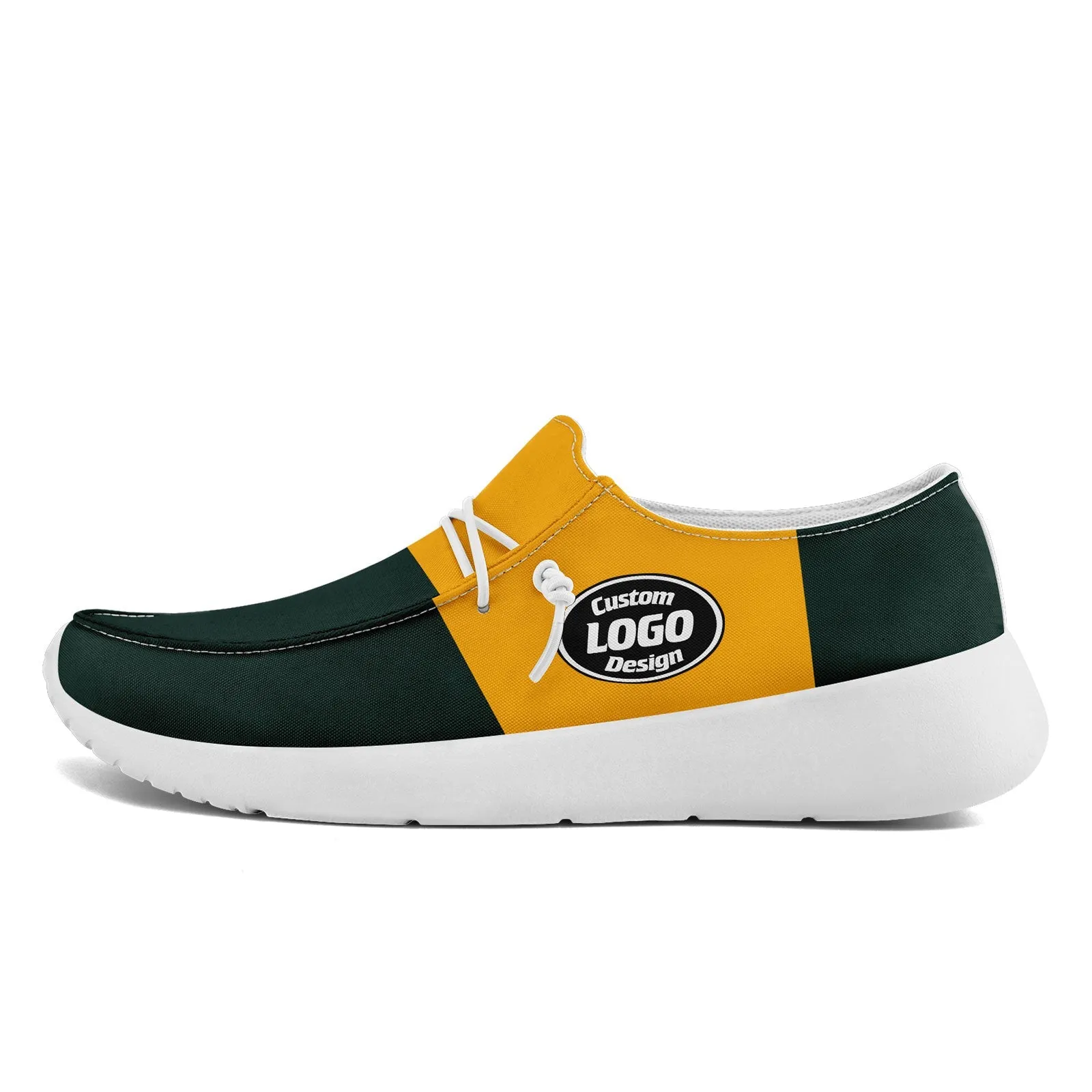 Gift Ideas,Custom Green Yellow Green Bay Jacket and Sports Shoes Combo Offer Personalized Combo ZH-D020294-13