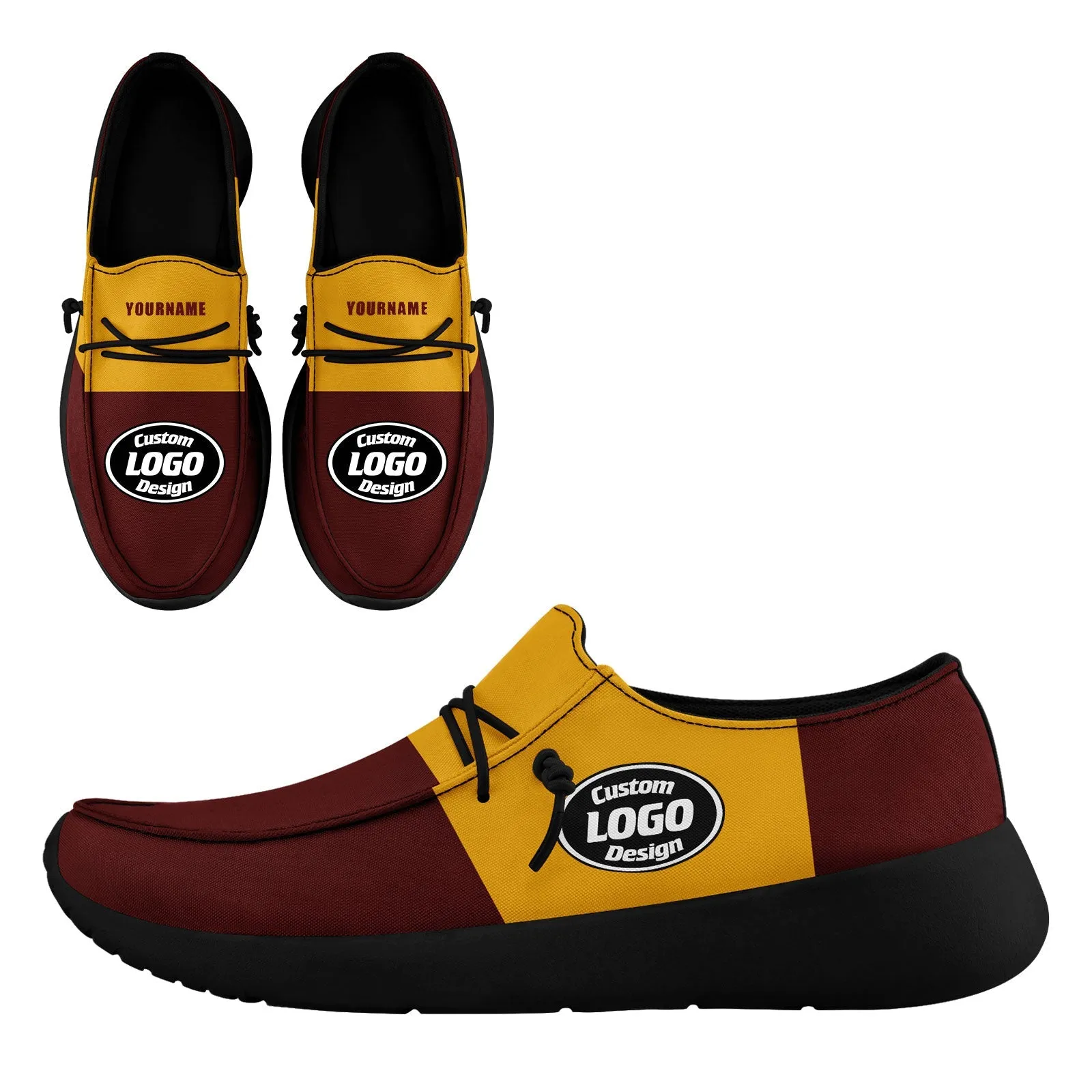 Gift Ideas,Custom Red Yellow Washington Jacket and Sports Shoes Combo Offer Personalized Combo ZH-D020294-31