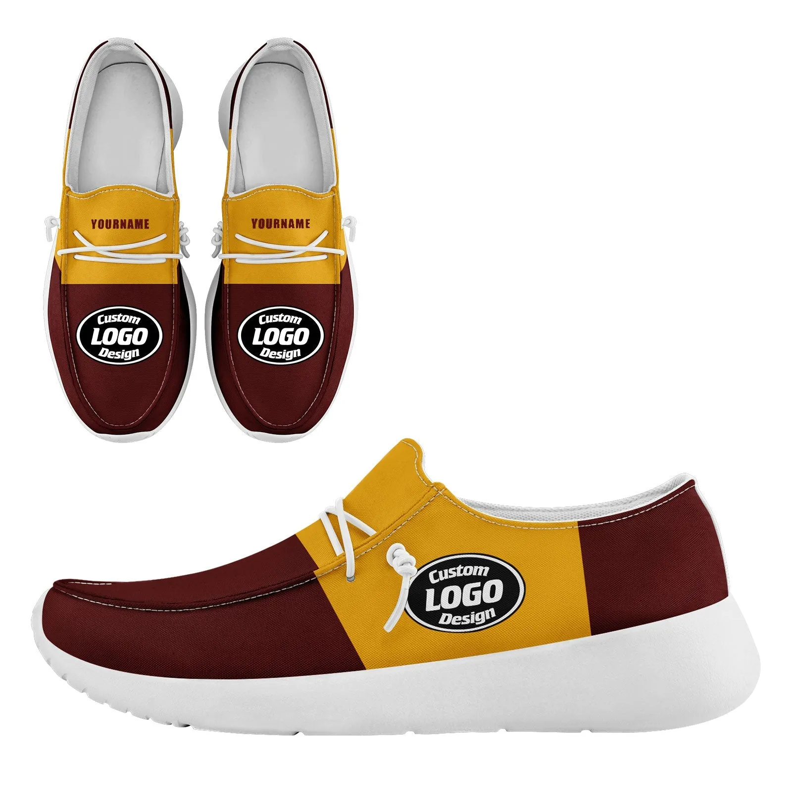 Gift Ideas,Custom Red Yellow Washington Jacket and Sports Shoes Combo Offer Personalized Combo ZH-D020294-31
