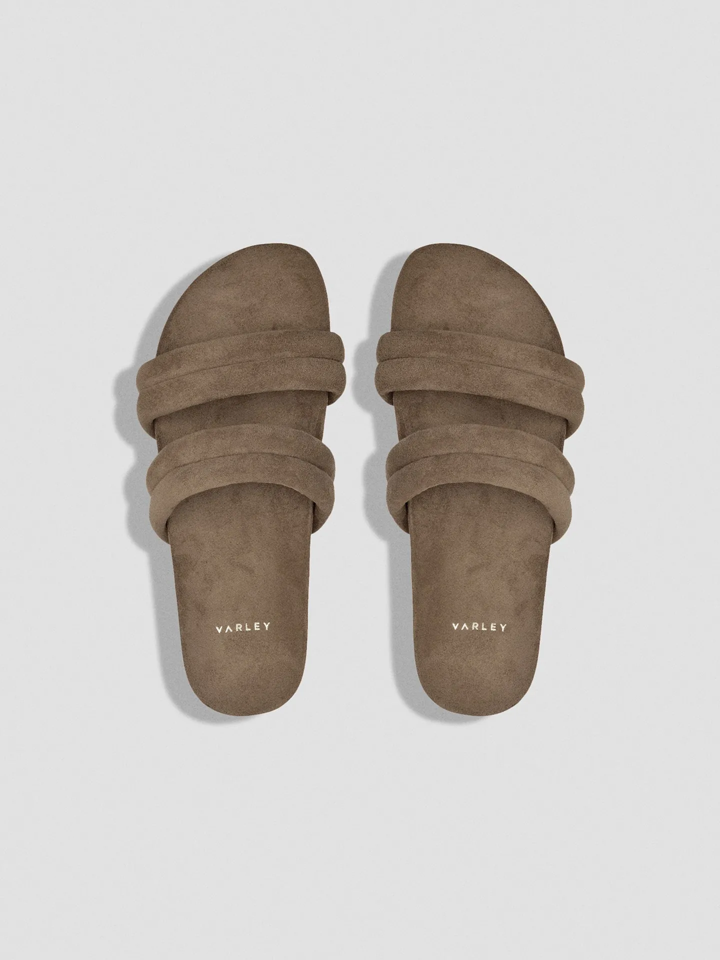 GILES QUILTED SLIDE 2.0 - CINDER