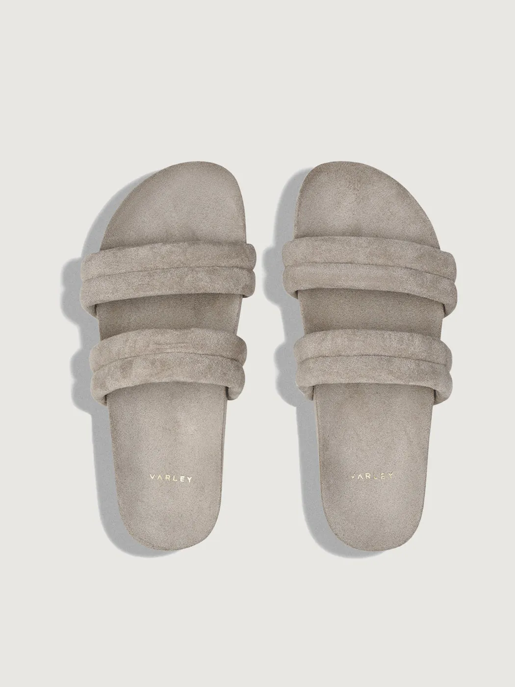 Giles Quilted Slide 2.0 - MINK STONE