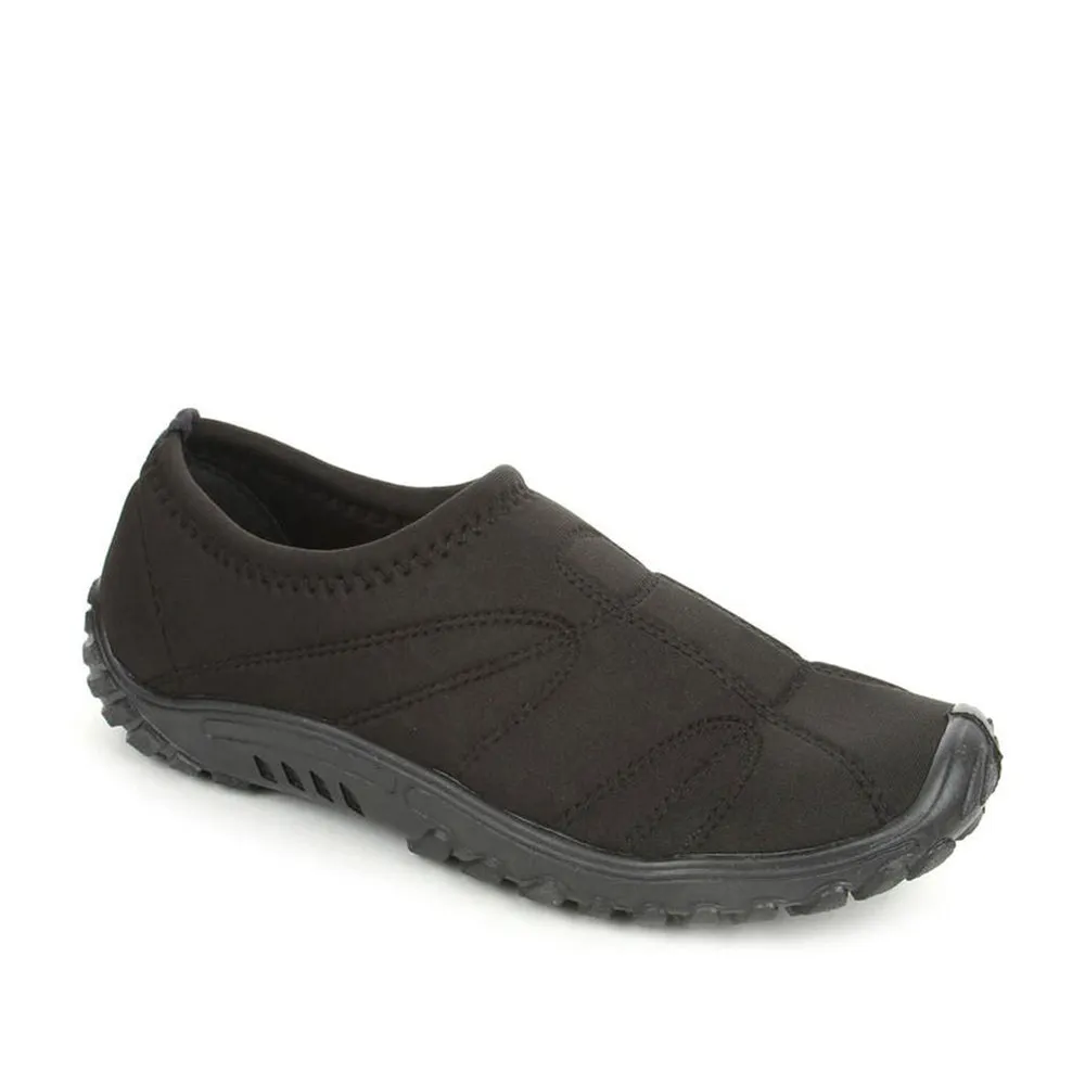 Gliders Black Casual Slip on Shoes For Men GOLF By Liberty