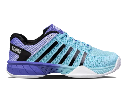 K-Swiss Women's Express Light Pickleball Tanager Turquiose Persian Jewel Black Shoes