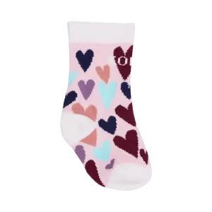 Kombi Socks Adorable - Infant - Doodle Hearts