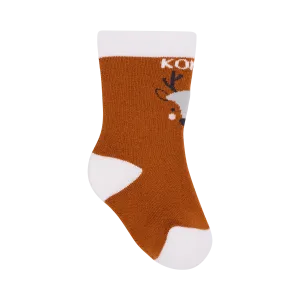 Kombi Socks Animal Family - Infant - Chamois