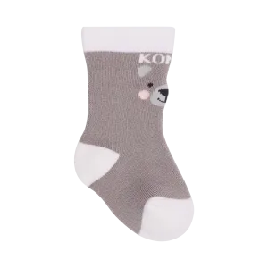Kombi Socks Animal Family - Infant - Platinum