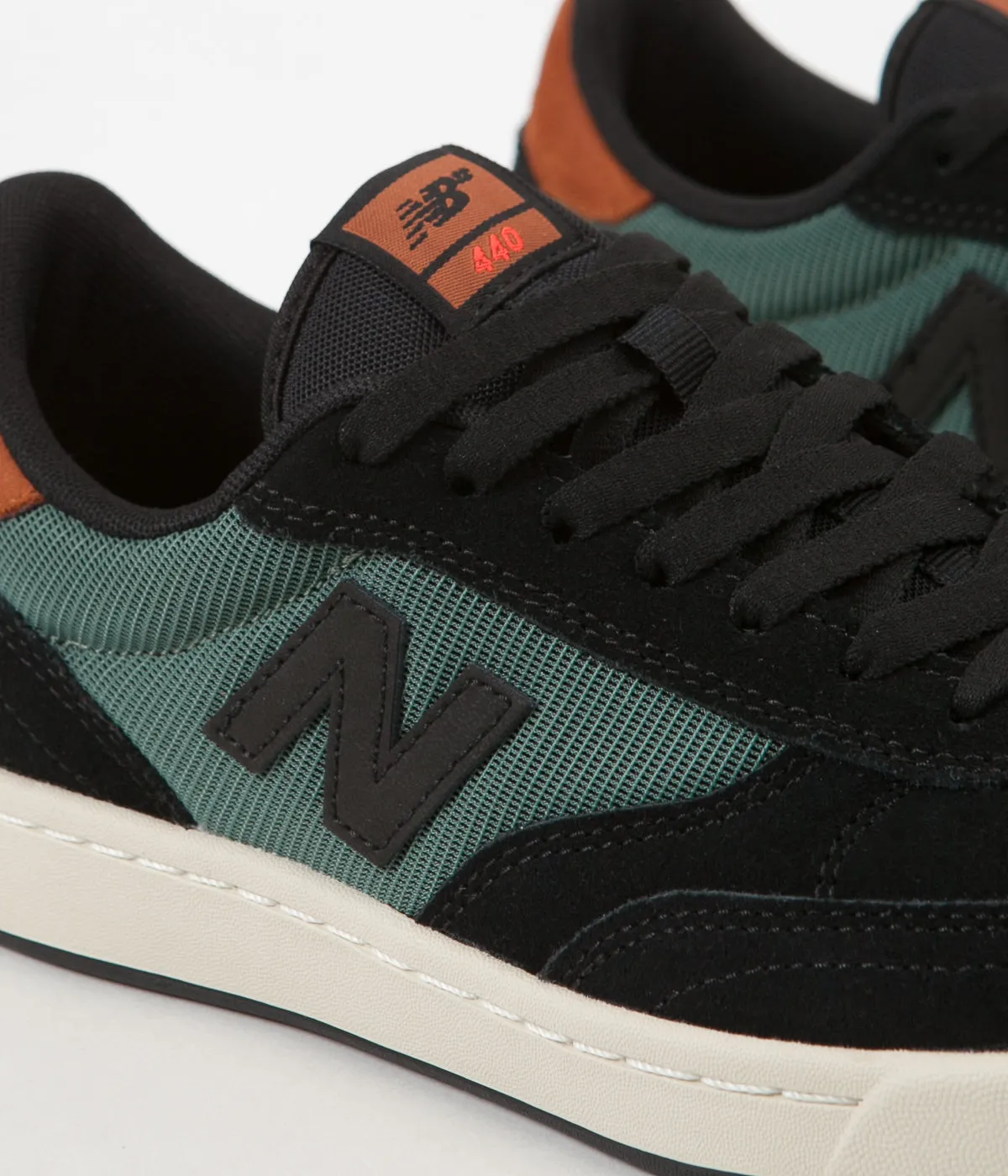 New Balance Numeric 440 Shoes - Black / Olive