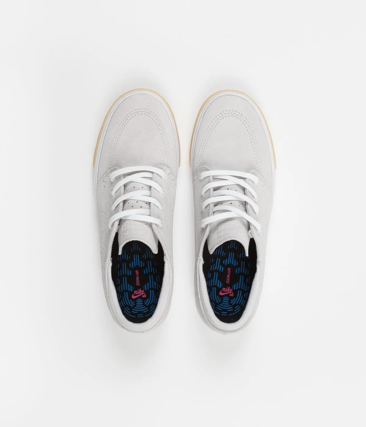 Nike SB Janoski Remastered Shoes - White / White - Vast Grey - Gum Yellow