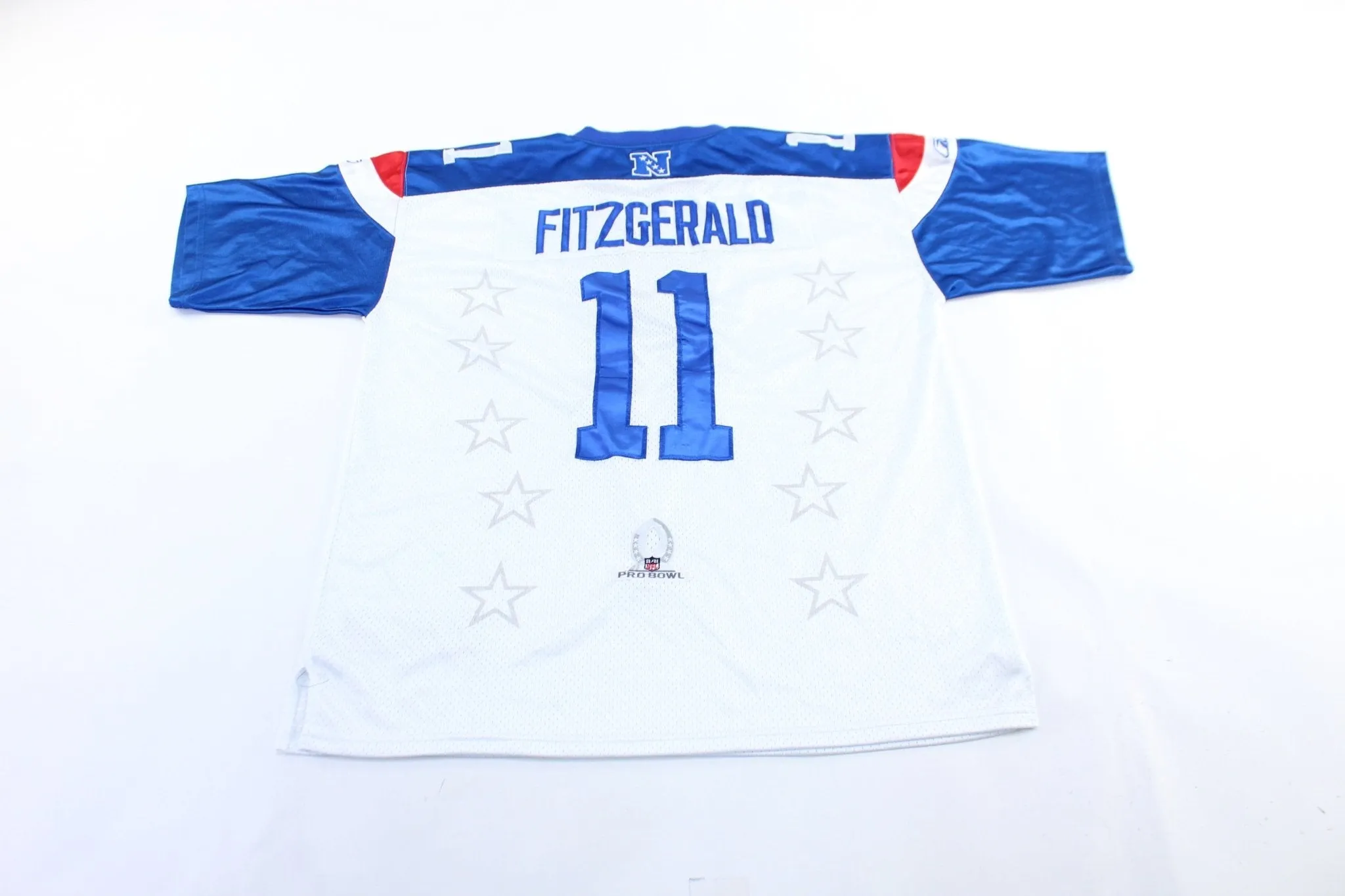 Reebok Embroidered Logo Larry Fitzgerald Pro Bowl Football Jersey