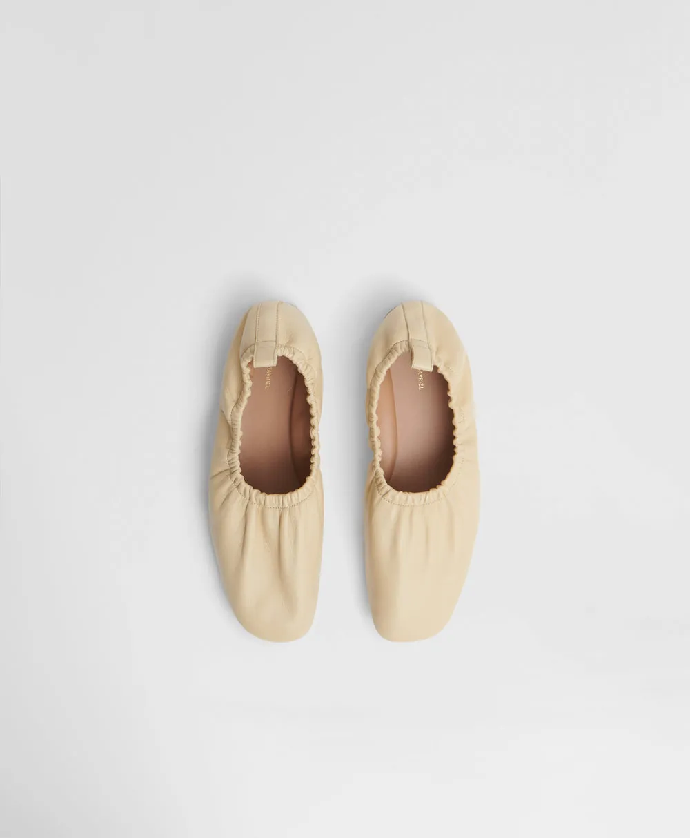 Ruched Ballerina - Dune