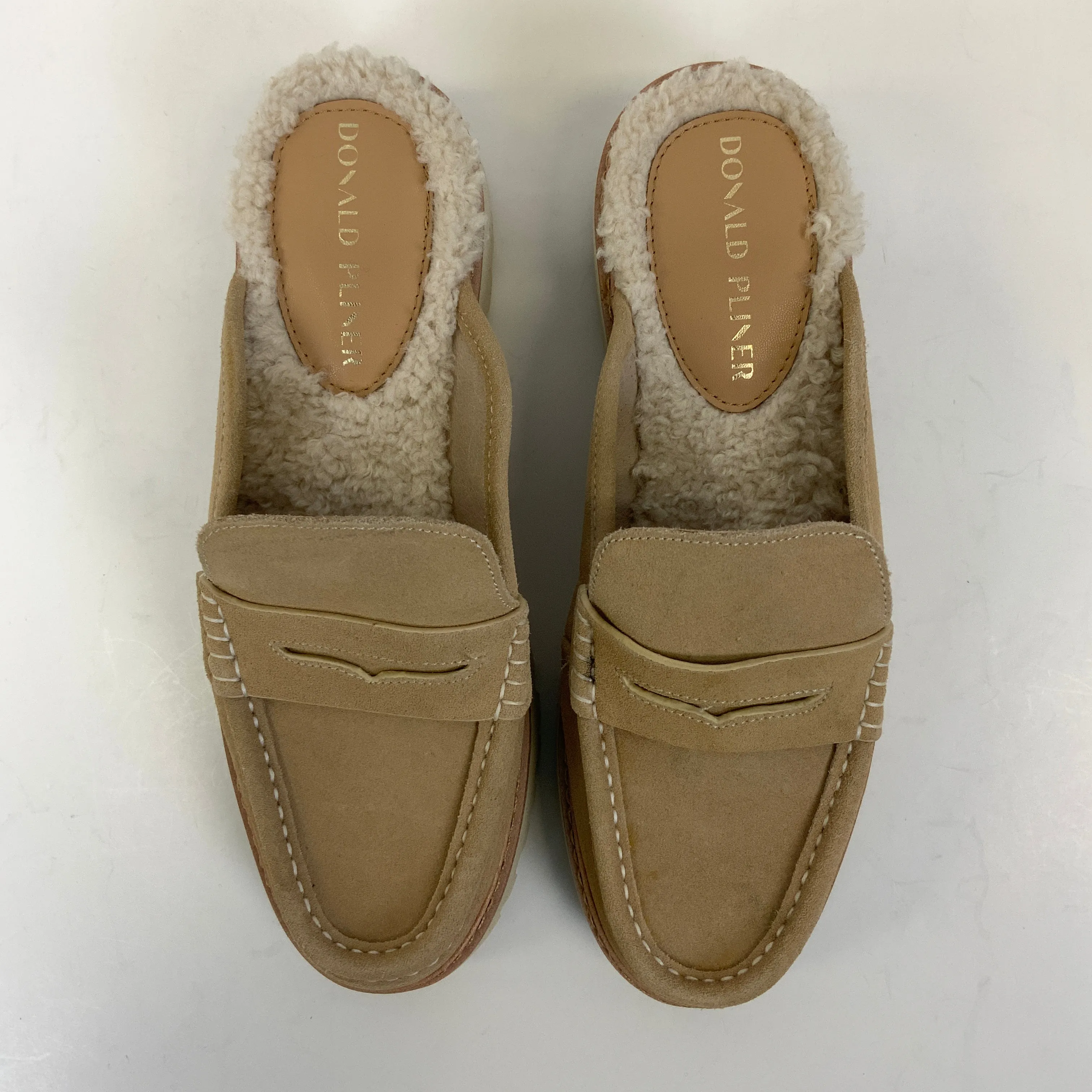 Shoes Flats By Donald Pliner In Tan, Size: 8