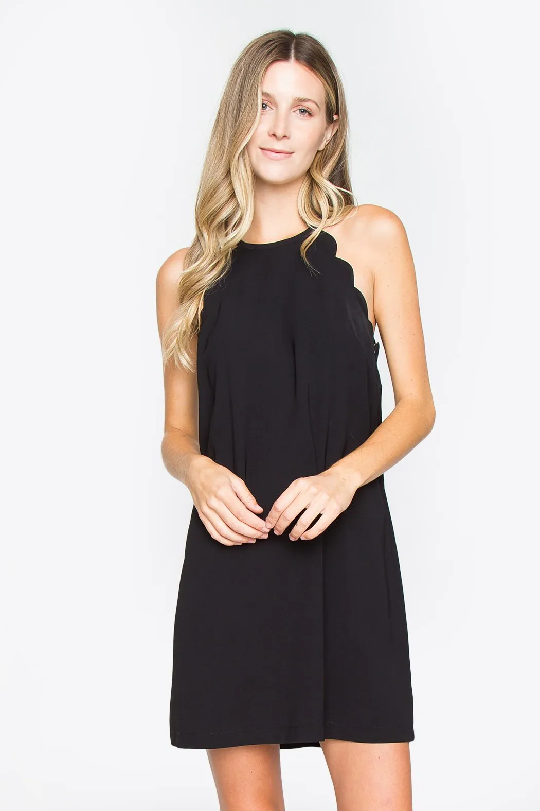 Sunflower Scallop Detail Dress