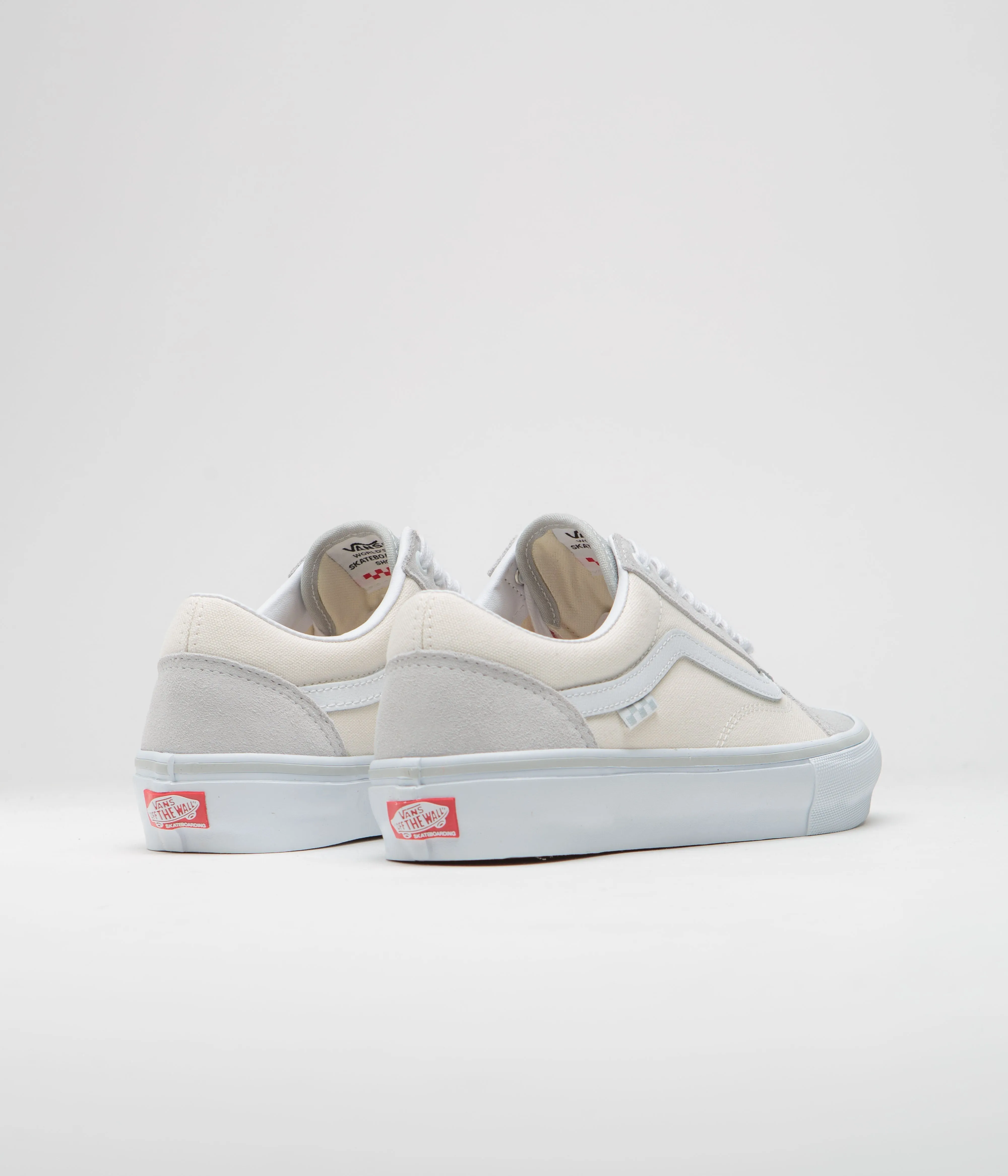 Vans Old Skool Shoes - Light Grey / White