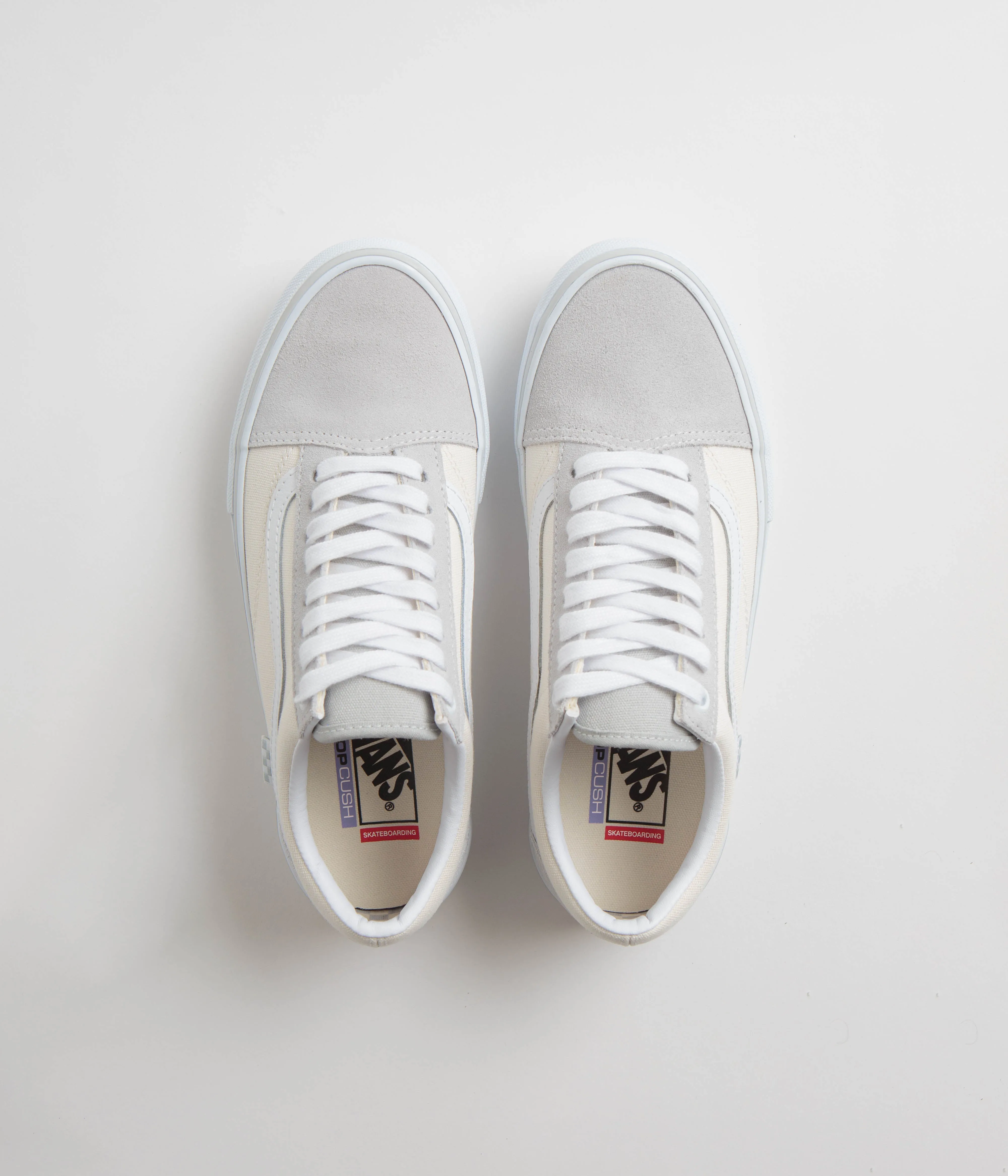 Vans Old Skool Shoes - Light Grey / White