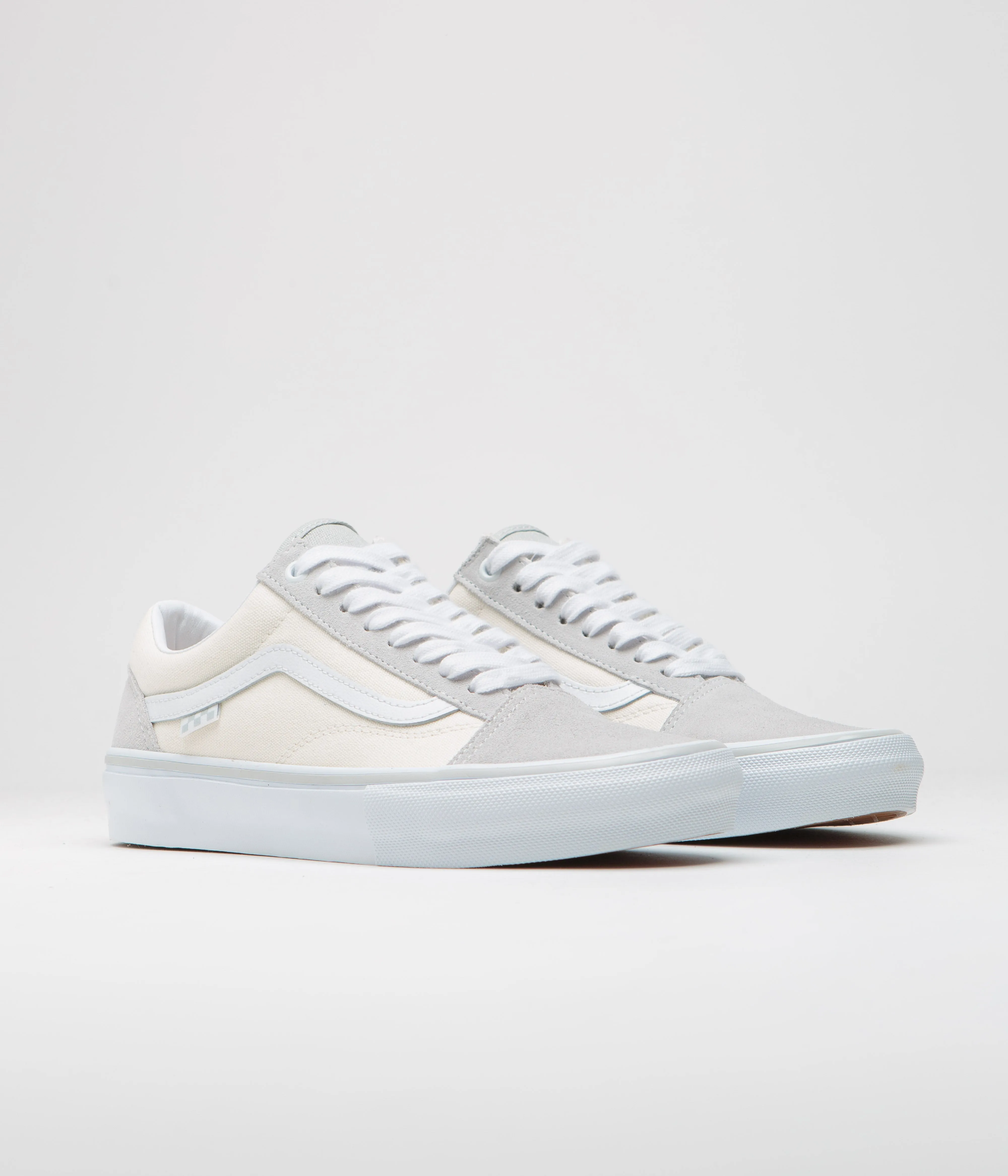 Vans Old Skool Shoes - Light Grey / White