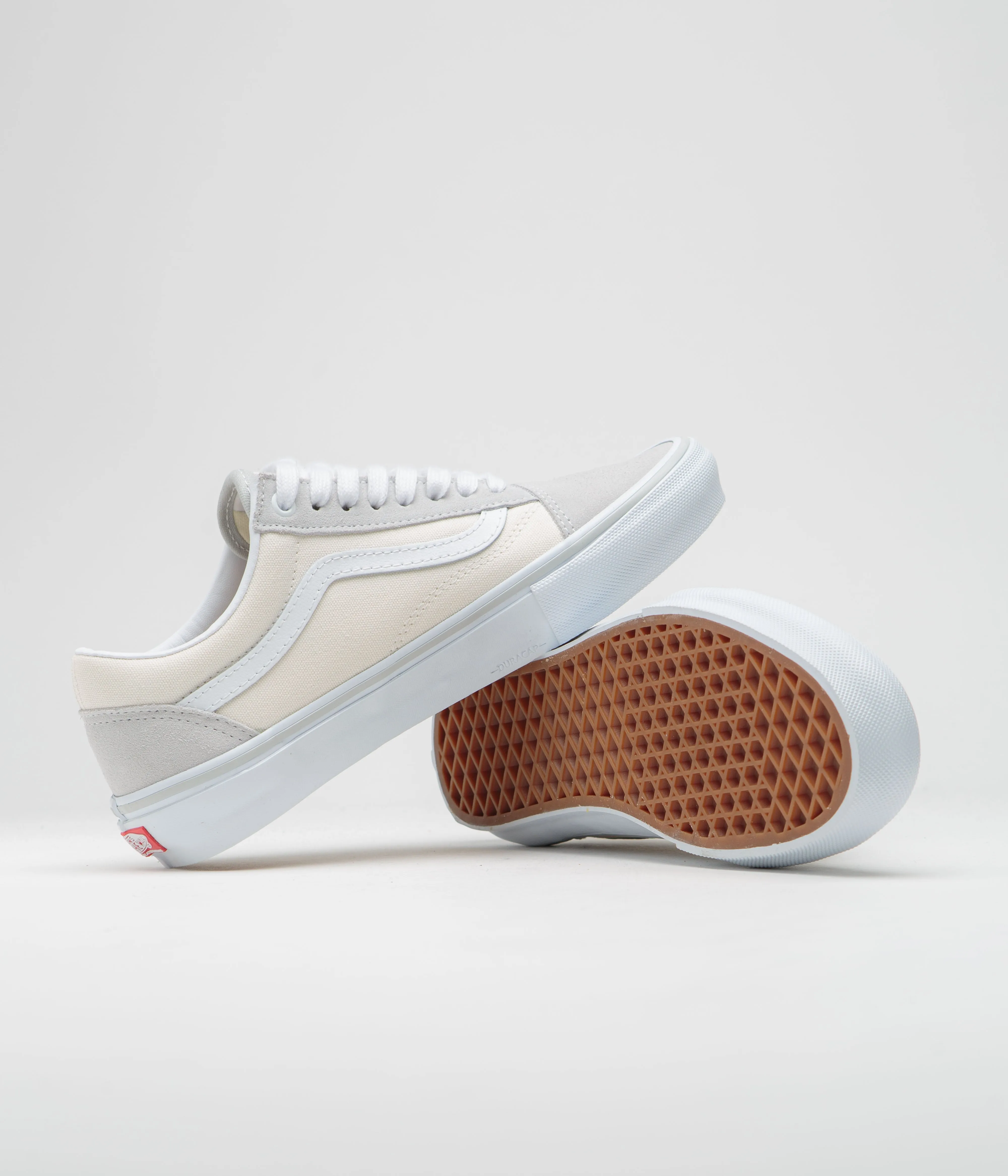 Vans Old Skool Shoes - Light Grey / White