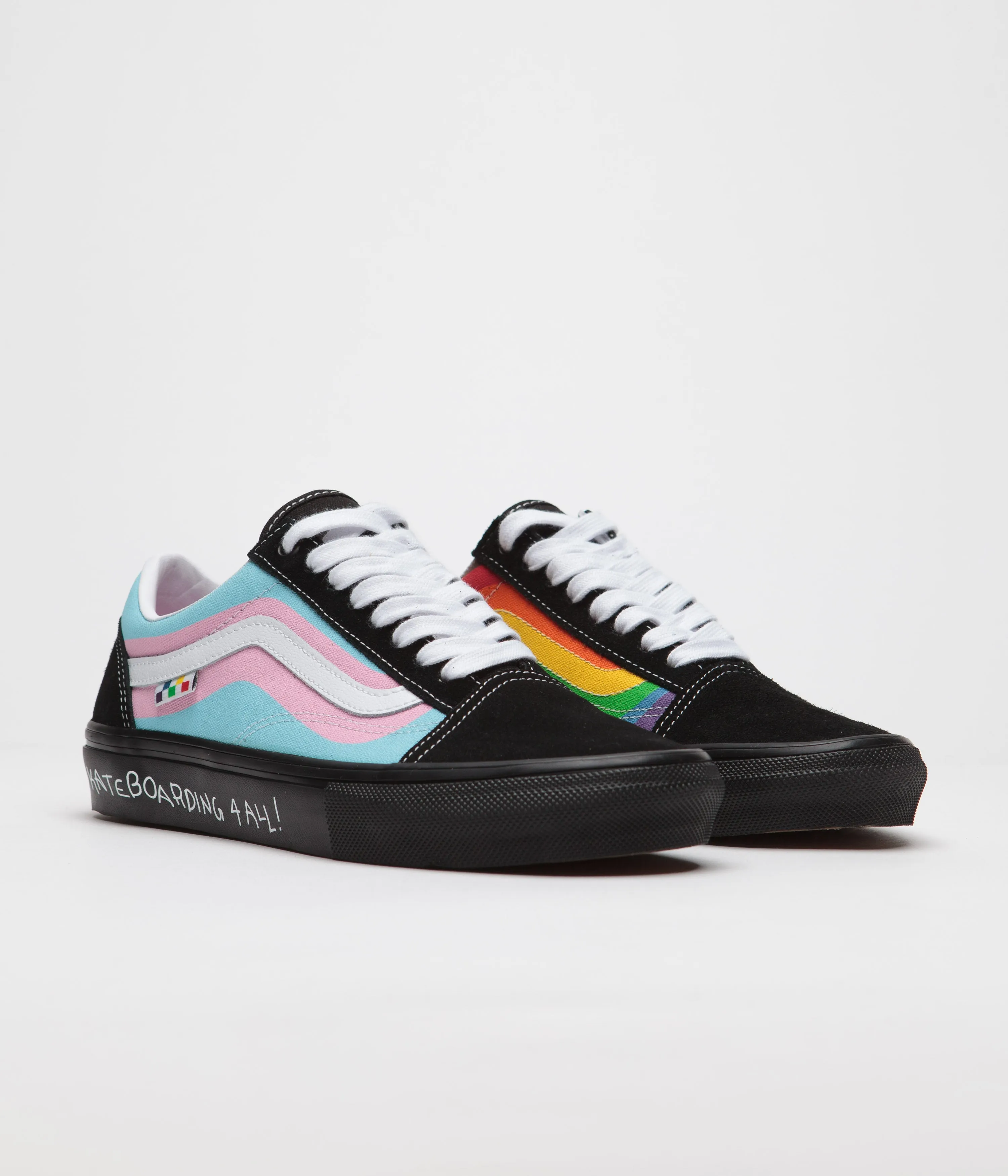 Vans Skate Old Skool Shoes - (Pride) Multi