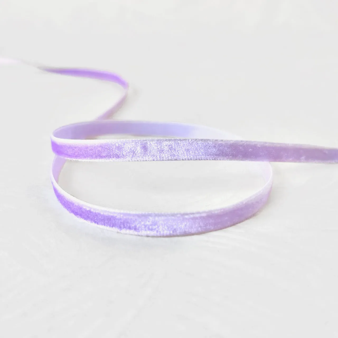 Velvet Ribbon 1/4" - Multiple Colorways