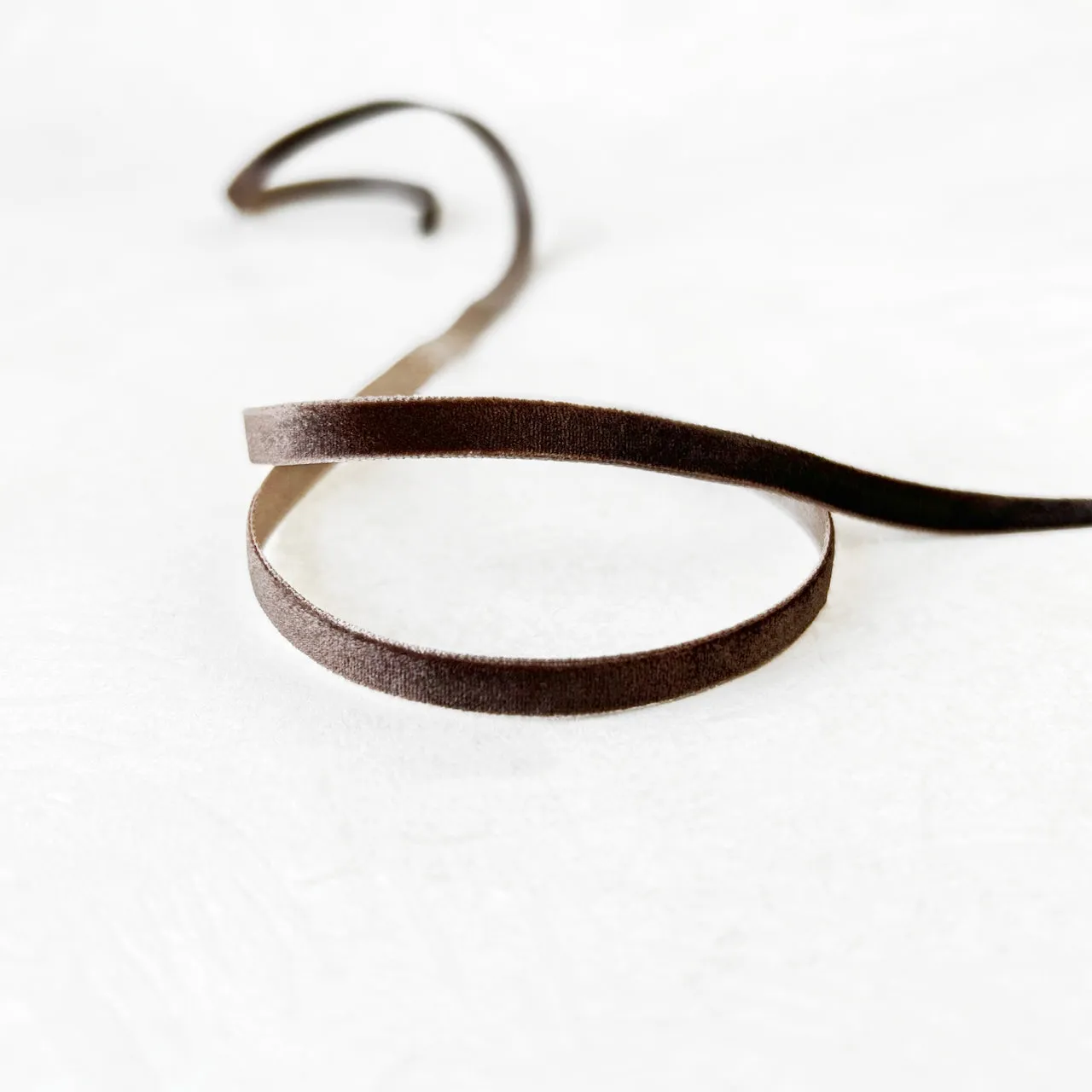 Velvet Ribbon 1/4" - Multiple Colorways
