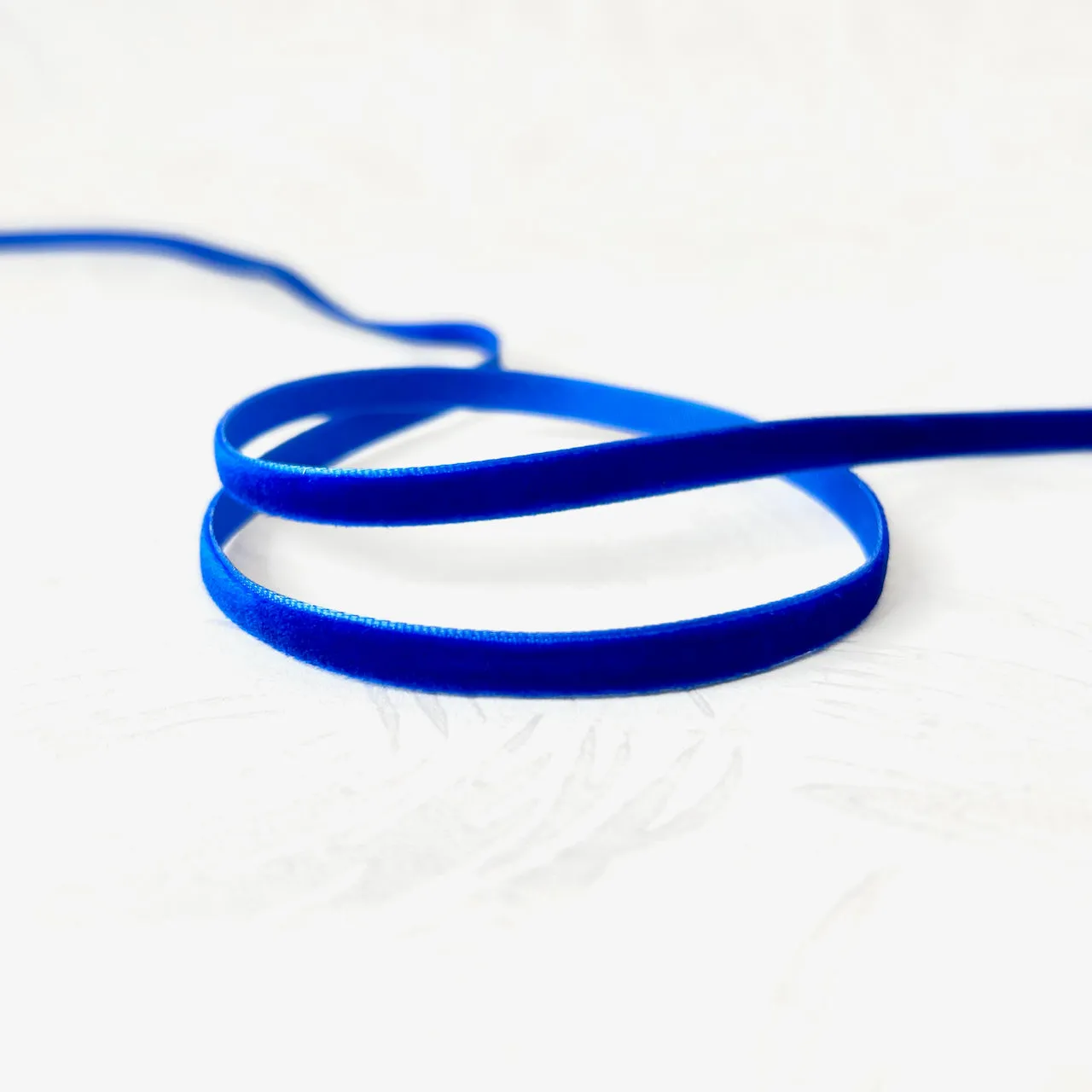 Velvet Ribbon 1/4" - Multiple Colorways