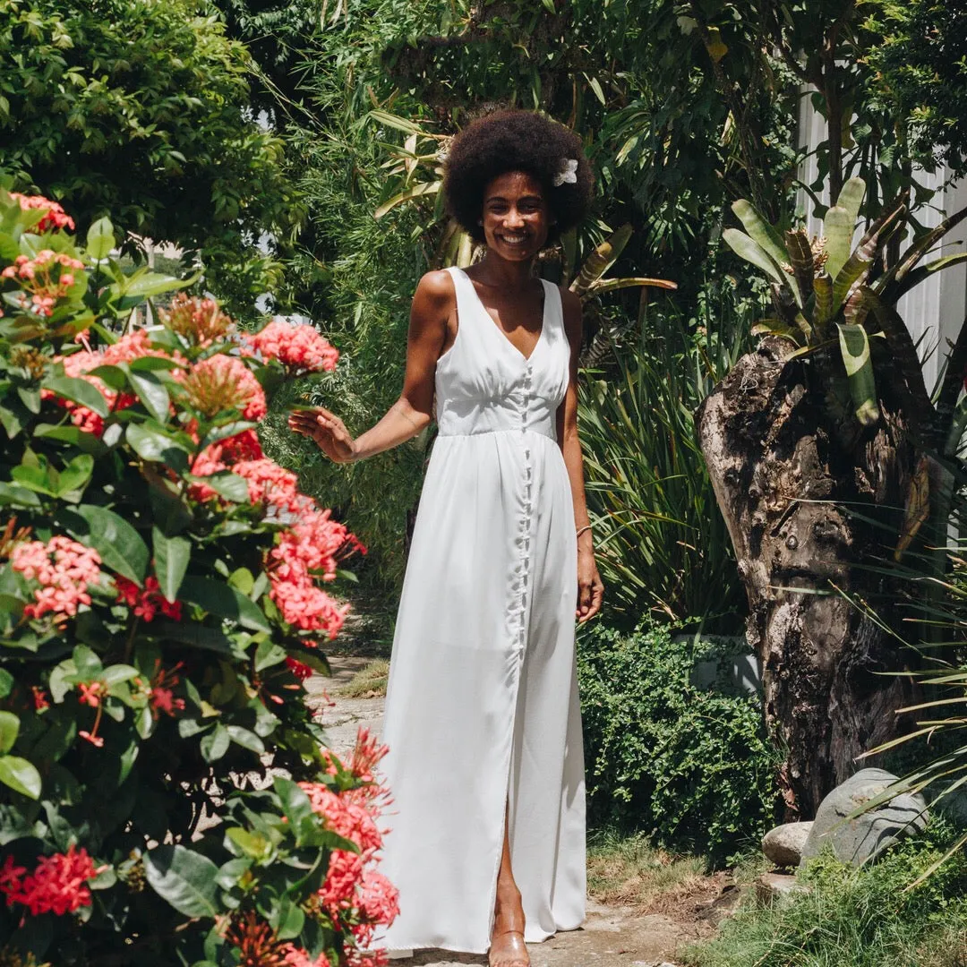 Vestido Maxi blanco