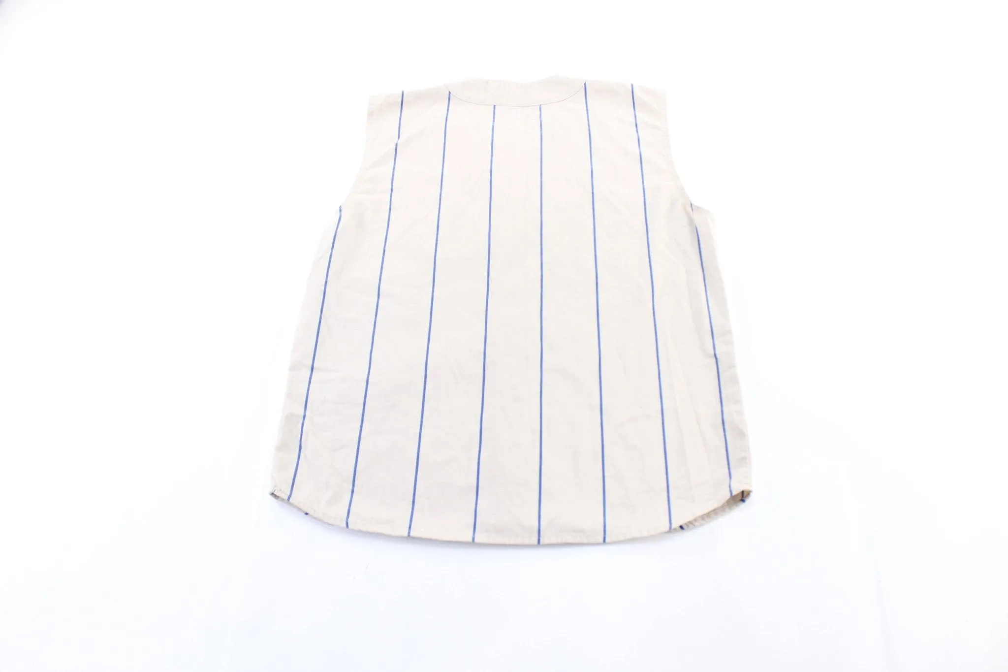 Vintage Chicago Cubs Embroidered Starter Tank Top Jersey