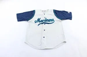 Vintage Seattle Mariners Embroidered Starter Baseball Jersey