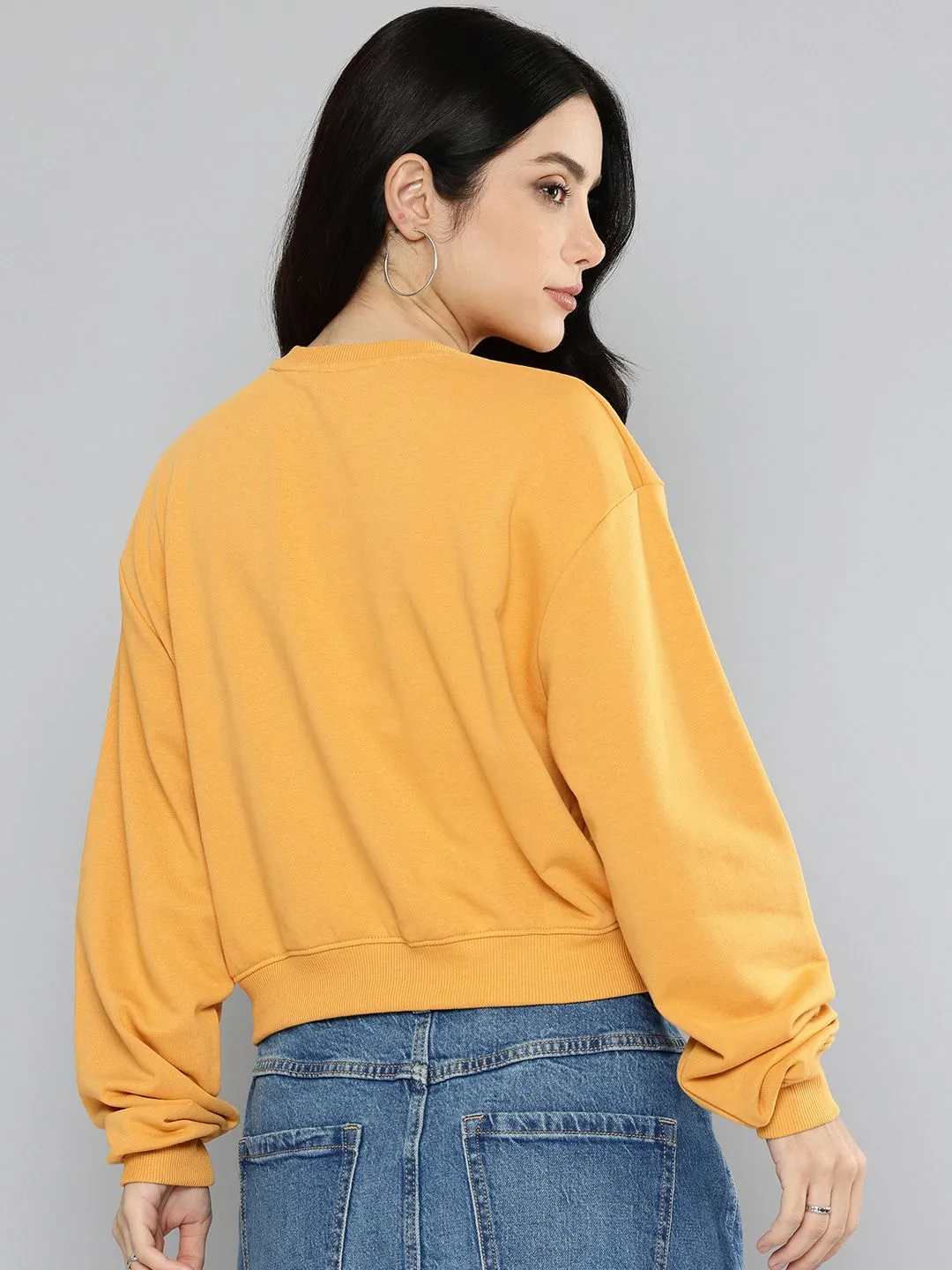 Women's Graphic Print Regular Fit Sweatshirt