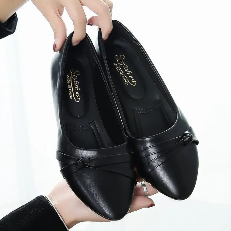 Womens Low Heel Flat Shoes